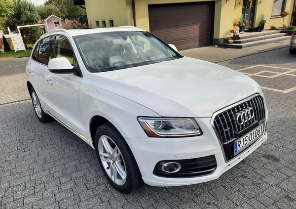 Audi Q5 cena 86500 przebieg: 114200, rok produkcji 2017 z Jasło małe 137